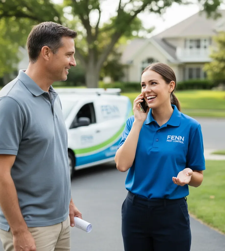 Fenn Pest Control customer support in East Berne